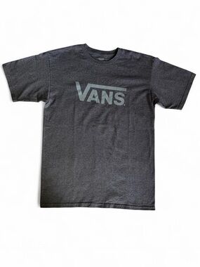 Vans Men’s Classic Logo Graphic T-Shirt Heather Grey M